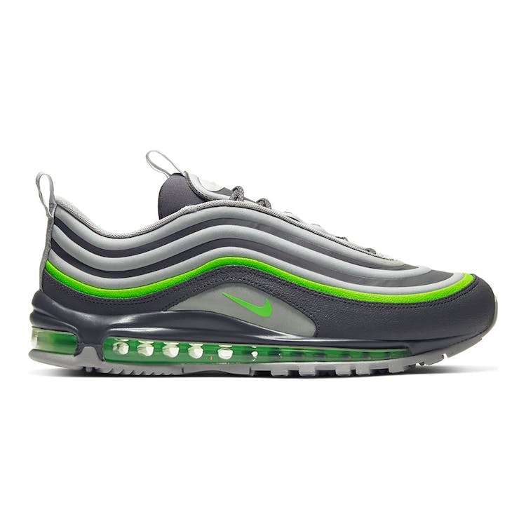 Image of Air Max 97 Utility Grey Electric Green