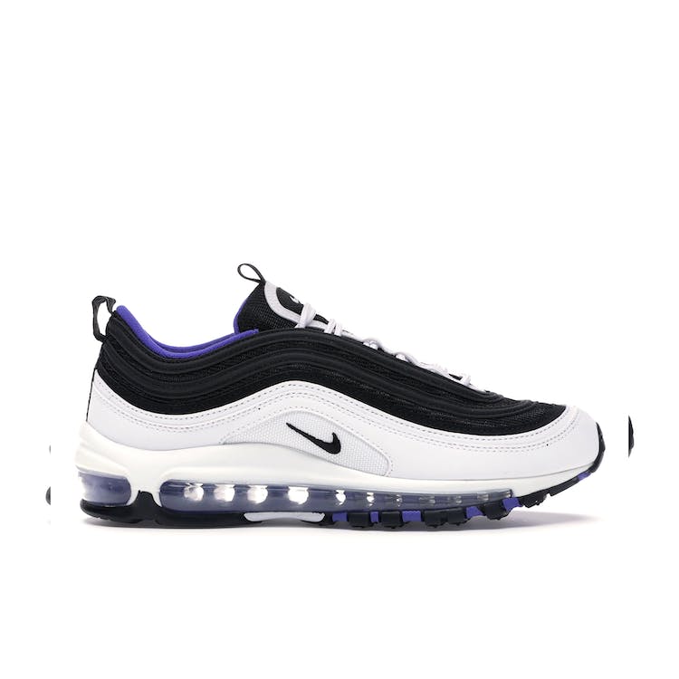 Image of Air Max 97 White Black Persian Violet (GS)