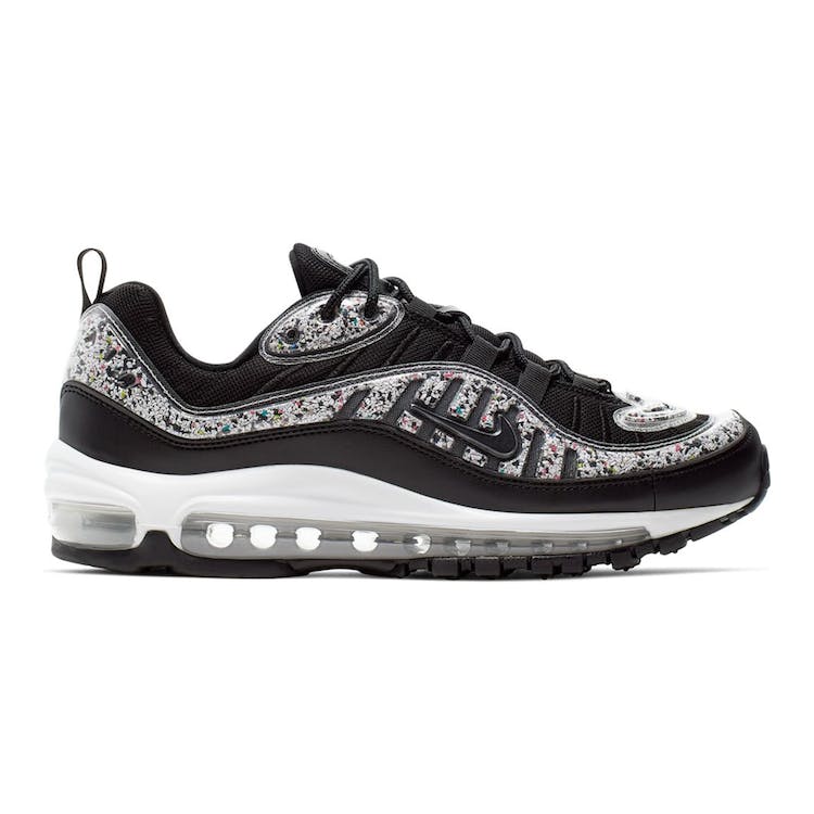 Image of Air Max 98 Recycled Black White (W)