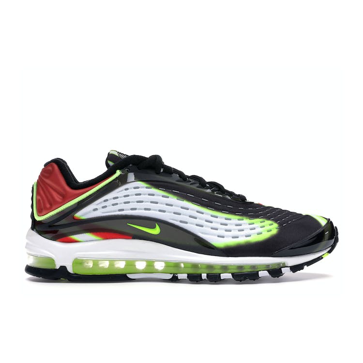 Image of Air Max Deluxe Black Volt Habanero Red