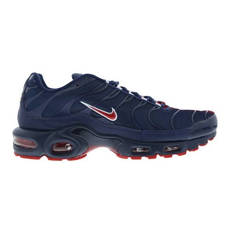 Image of Air Max Plus Navy Red