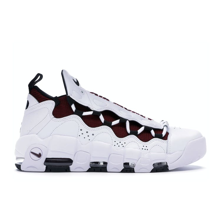 Image of Air More Money White Black Team Red