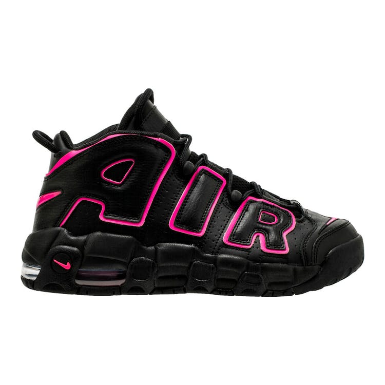 Image of Air More Uptempo Black Pink Blast (GS)