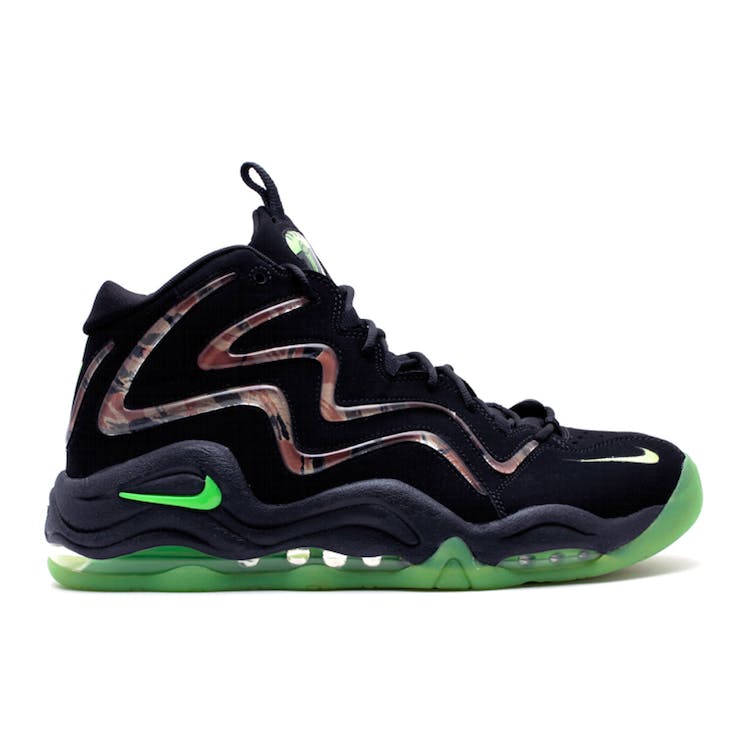 Image of Air Pippen Camo Black Flash Lime