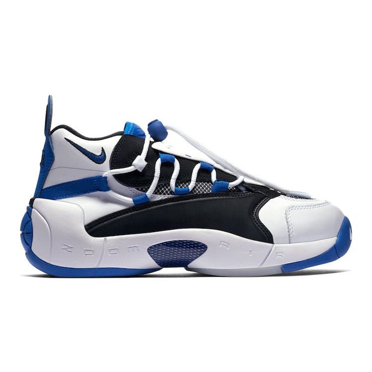 Image of Air Swoopes 2 White Black Royal (W)