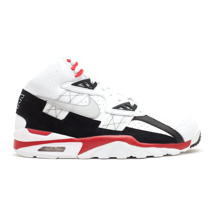 Image of Air Trainer SC High White Neutral Grey Varsity Red