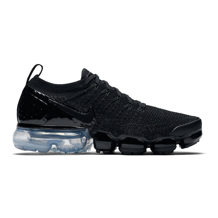 Image of Air VaporMax Flyknit 2 Black Patent (W)