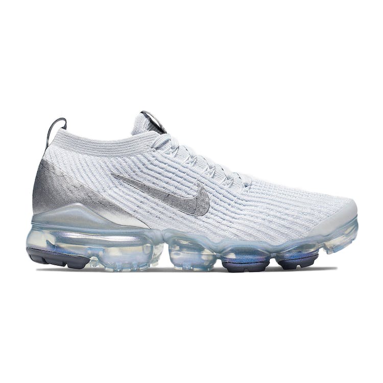 Image of Air VaporMax Flyknit 3 White Reflect Silver (W)