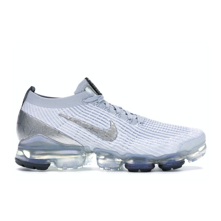 Image of Air VaporMax Flyknit 3 White Reflect Silver
