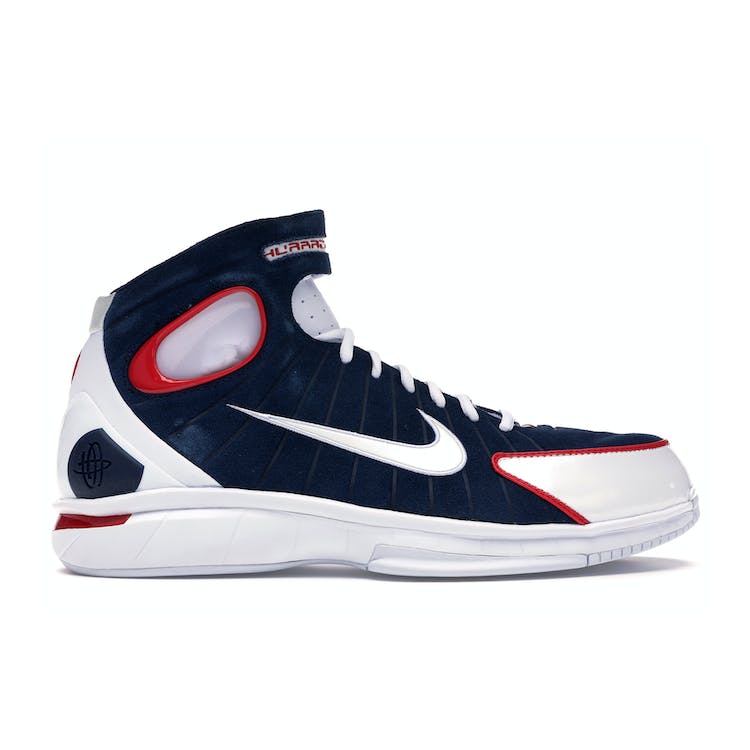 Image of Air Zoom Huarache 2K4 Navy White Red (2016)