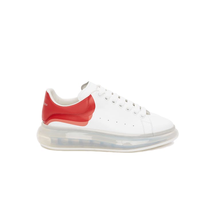 Image of Alexander McQueen Oversized Clear Sole Lust Red
