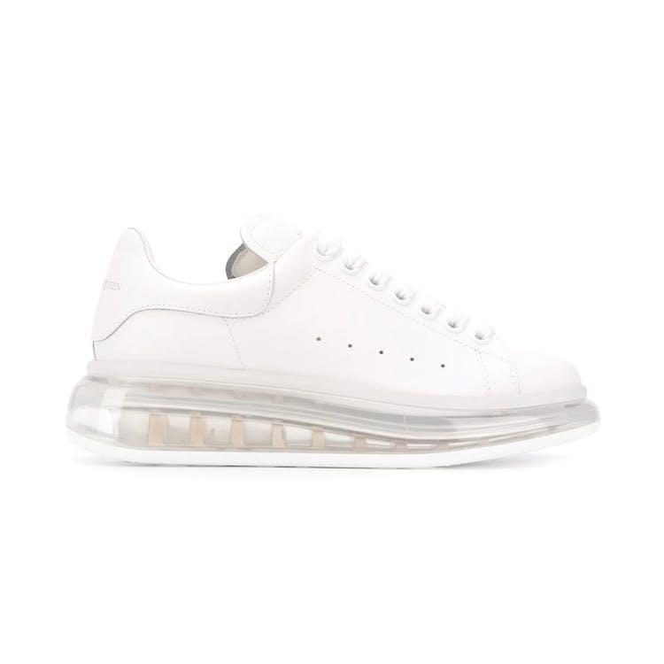 Image of Alexander McQueen Oversized Clear Sole White (W)