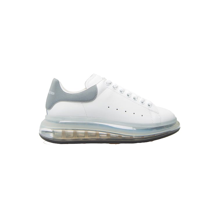 Image of Alexander McQueen Oversized Grey Clear Sole