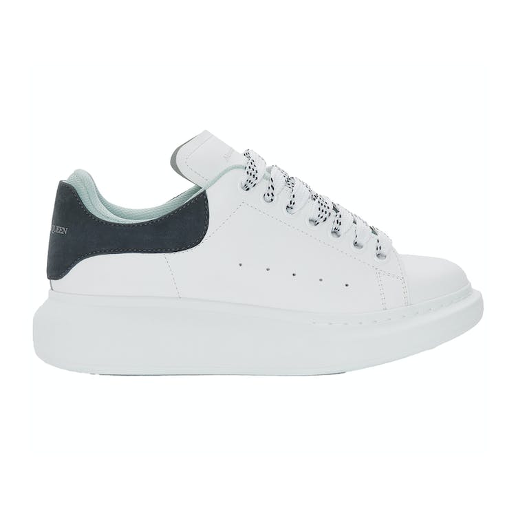 Image of Alexander McQueen Oversized White Anthracite Mint (W)