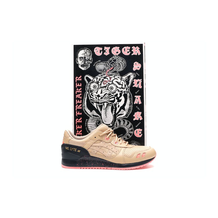 Image of Asics Gel-Lyte III Sneaker Freaker Tiger Snake (Special Box)
