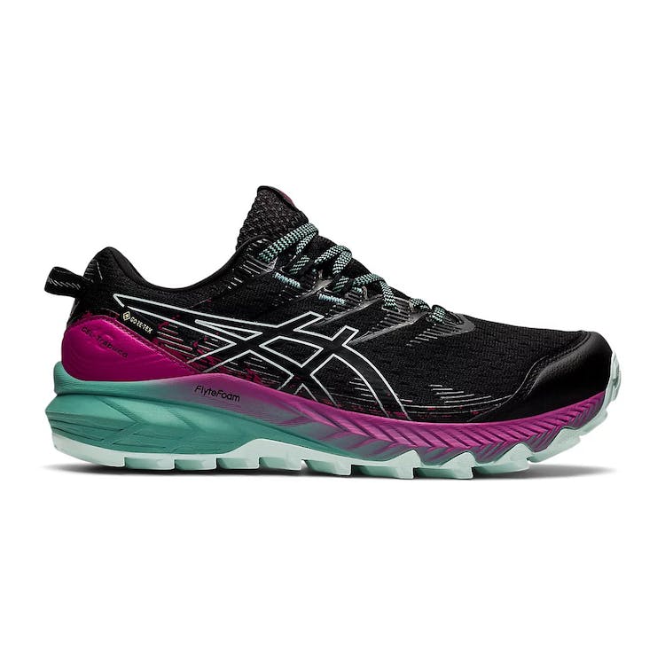 Image of ASICS Gel-Trabuco 10 Gore-Tex Black Soothing Sea Berry (W)