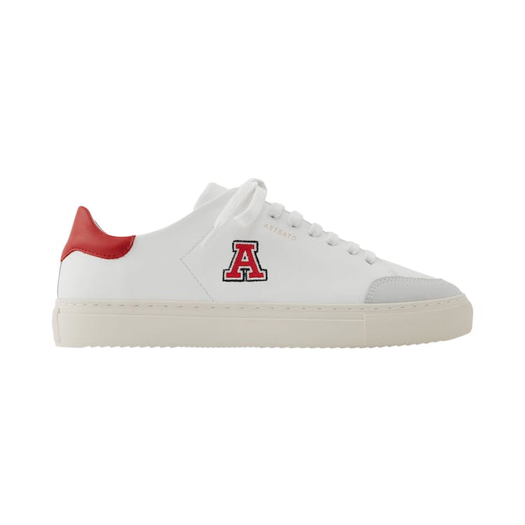 Image of Axel Arigato Clean 90 College A White Red