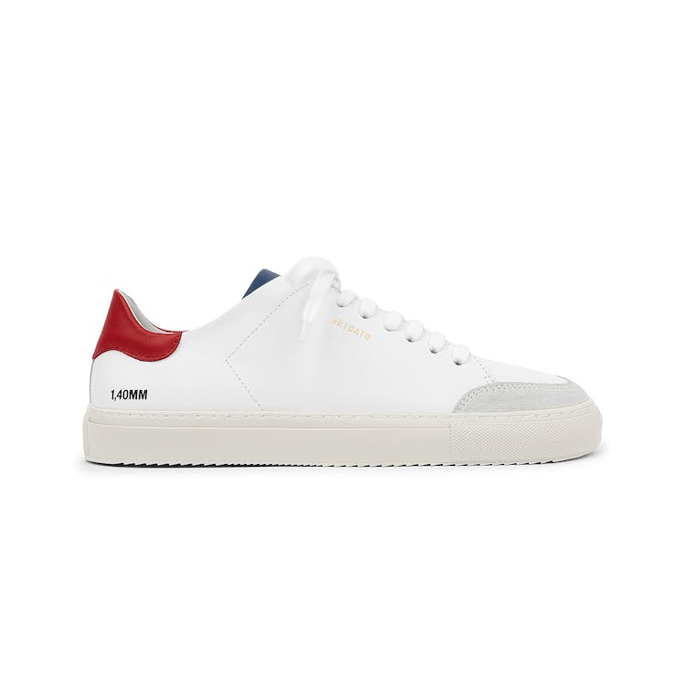 Image of Axel Arigato Clean 90 Triple White Red Blue