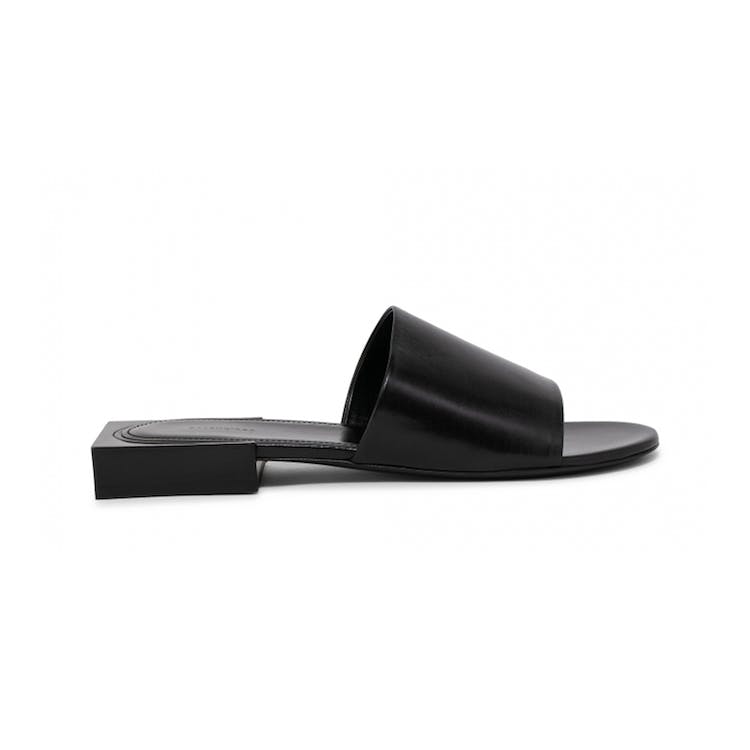 Image of Balenciaga Box Mule Sandal Black (W)