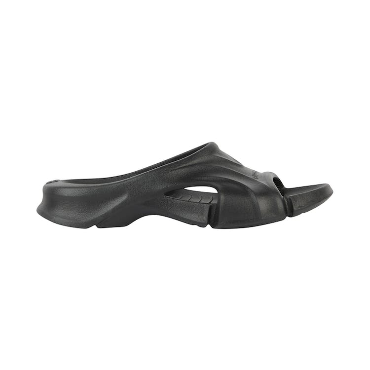 Image of Balenciaga Mold Slide Sandal Black