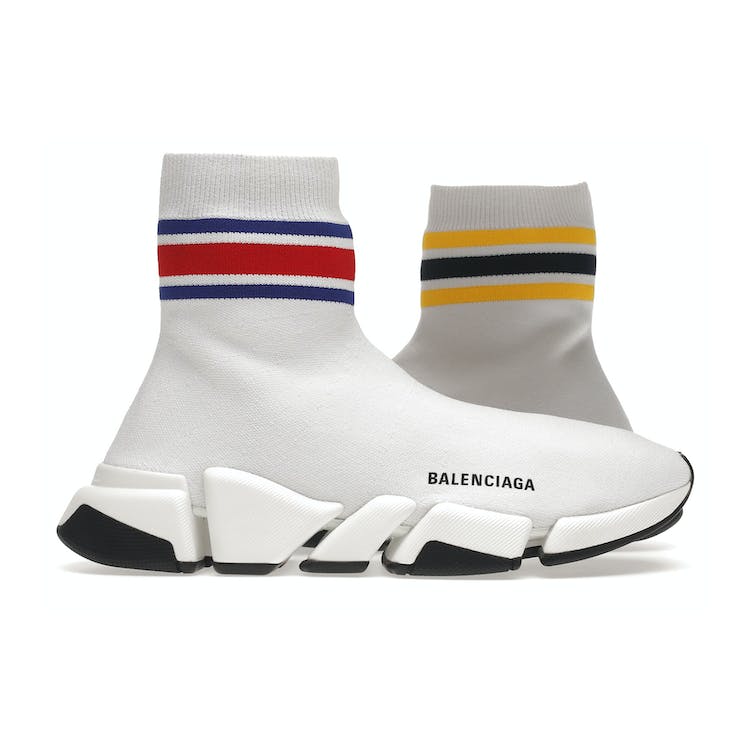 Image of Balenciaga Speed 2.0 White Stripe