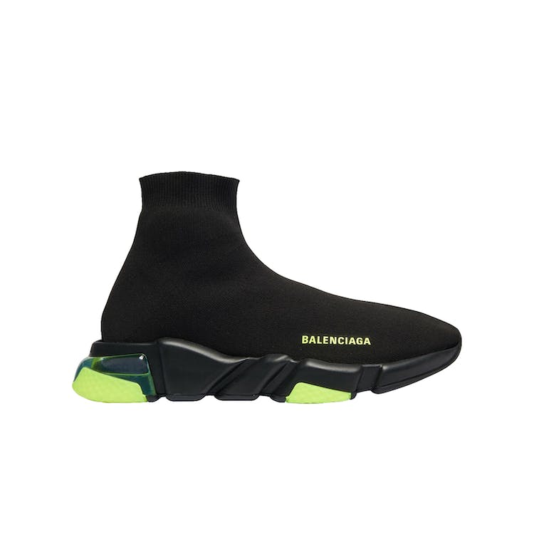 Image of Balenciaga Speed Clear Sole Yellow Fluo