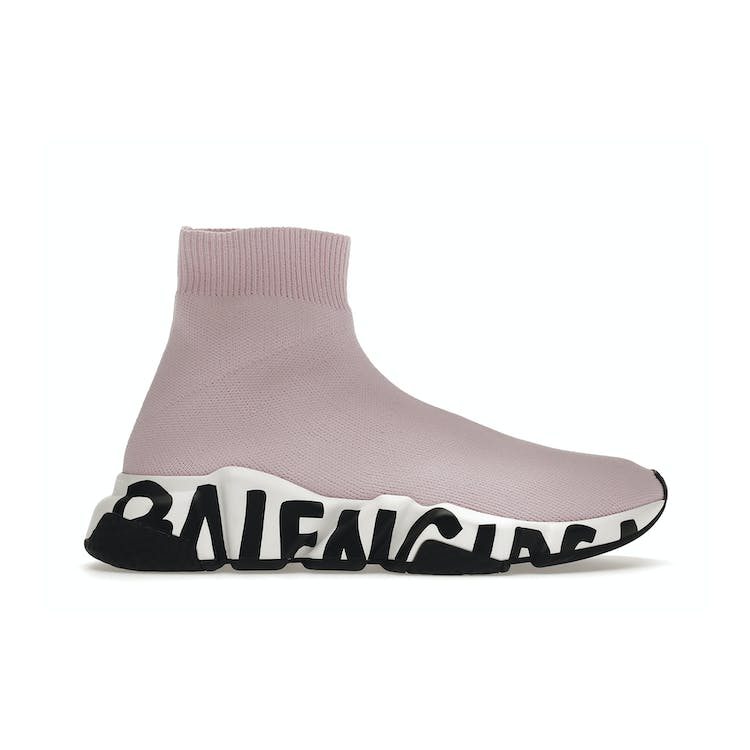 Image of Balenciaga Speed Graffiti Pink Black (W)