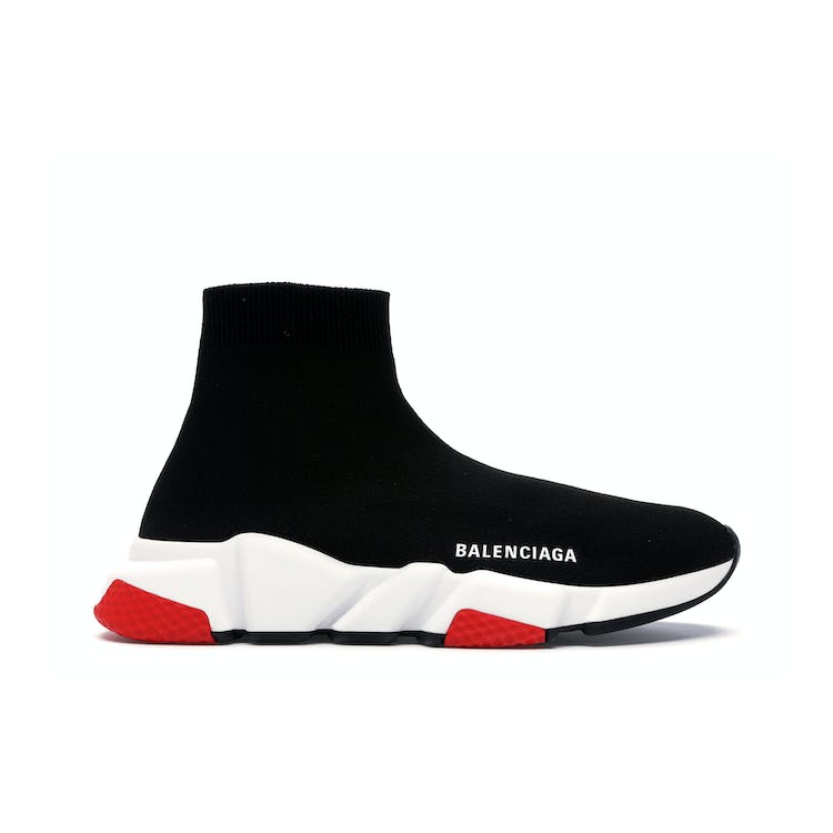 Image of Balenciaga Speed Trainer Black Red 2019 (W)