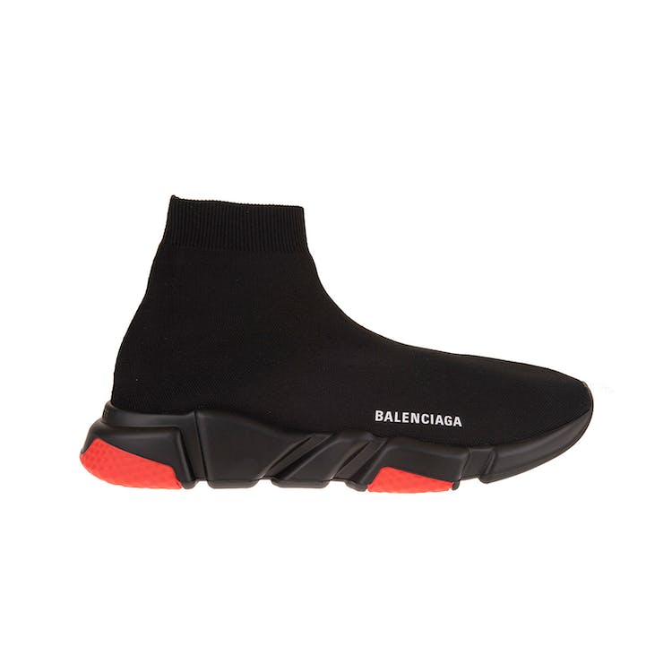 Image of Balenciaga Speed Trainer Black Red 2021