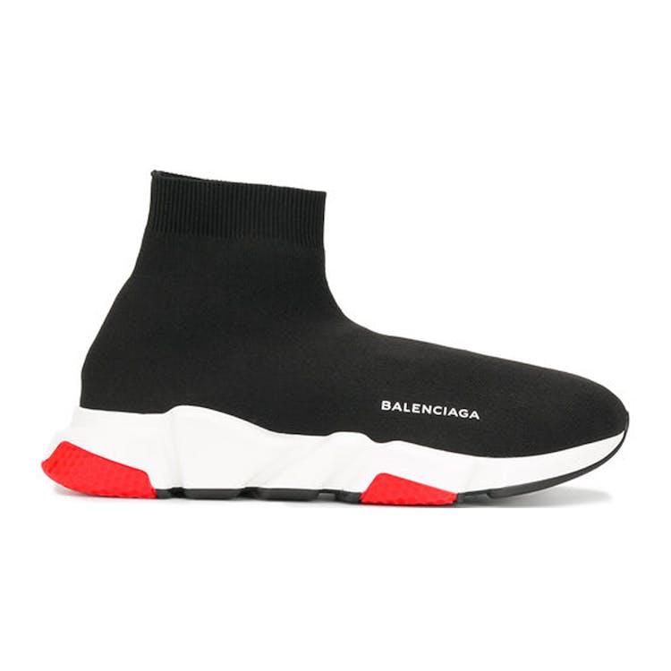 Image of Balenciaga Speed Trainer Black Red