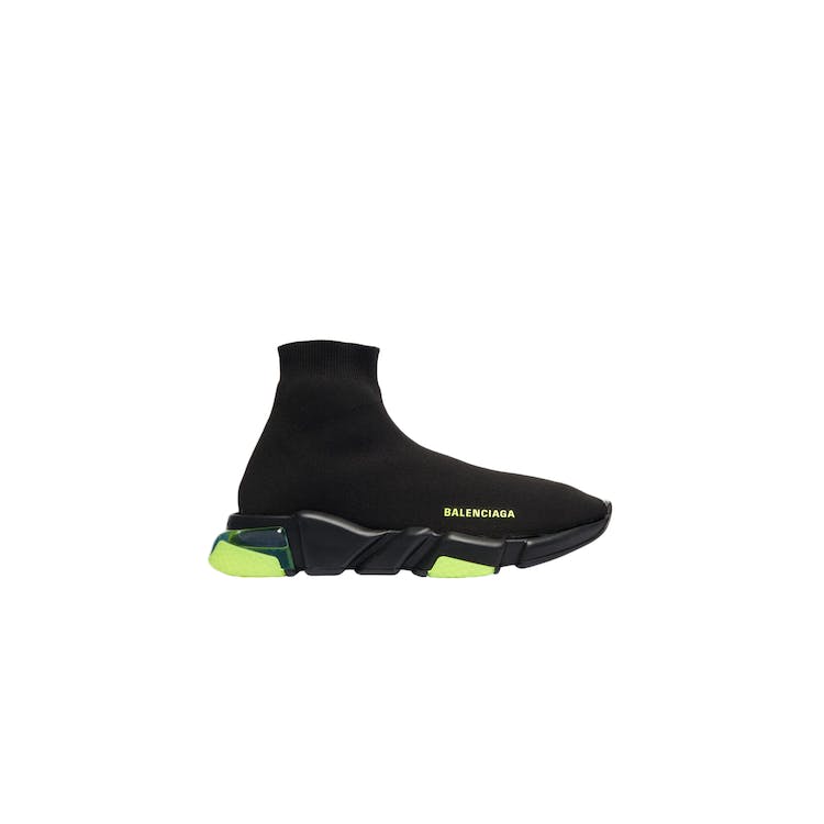 Image of Balenciaga Speed Trainer Clearsole Yellow Fluo