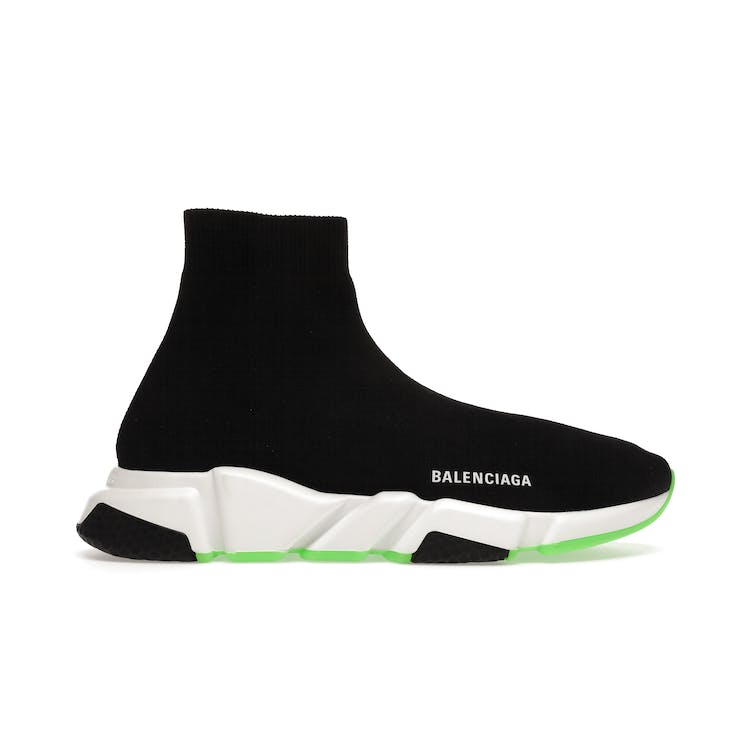 Image of Balenciaga Speed Trainer Fluo Green Sole