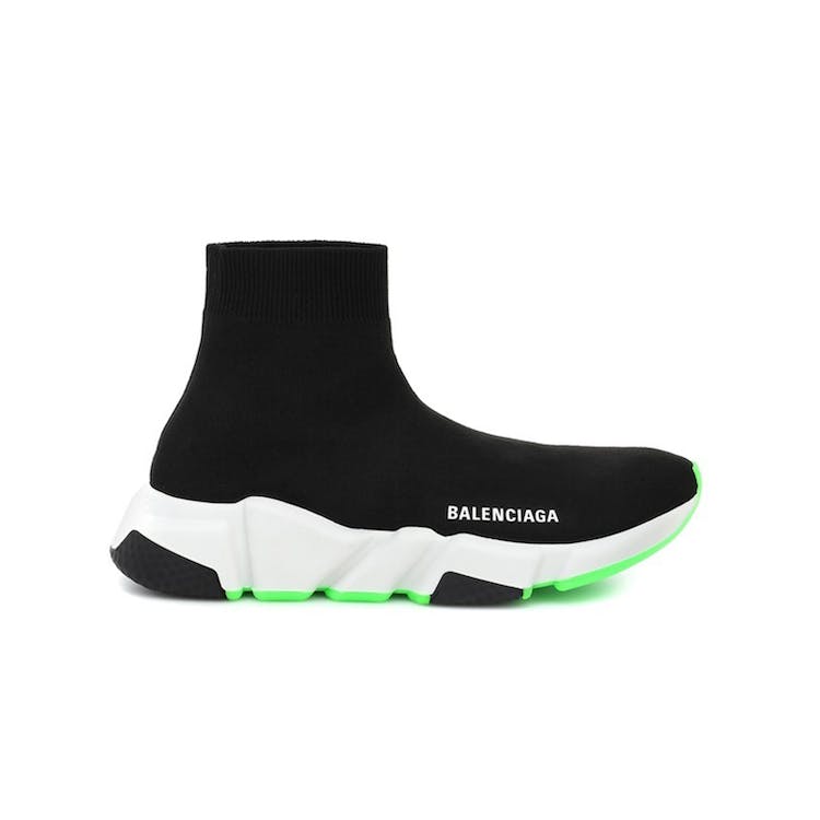 Image of Balenciaga Speed Trainer Green Sole (W)