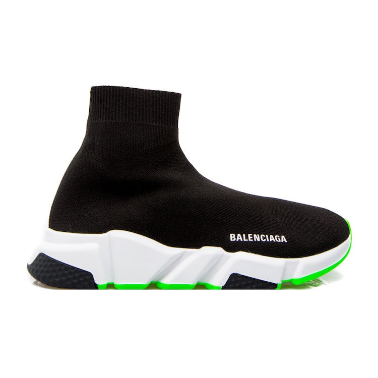 Image of Balenciaga Speed Trainer Green Sole