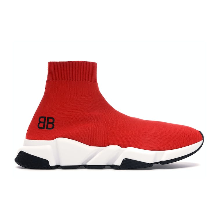 Image of Balenciaga Speed Trainer Red (2019)