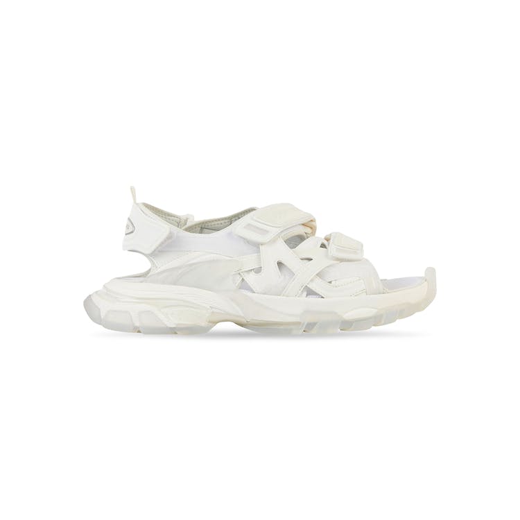 Image of Balenciaga Track Sandal Clear Sole White (W)