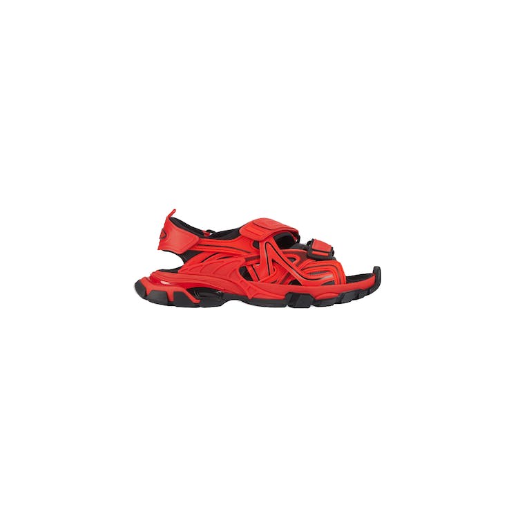 Image of Balenciaga Track Sandal Red
