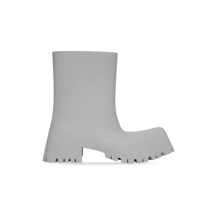 Image of Balenciaga Trooper Rubber Boot Grey
