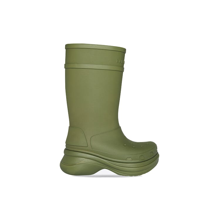 Image of Balenciaga x Crocs Boot Green