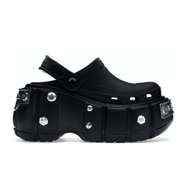 Image of Balenciaga x Crocs Hardcrocs Sandal Black