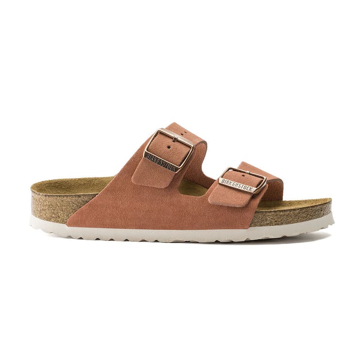 Image of Birkenstock Arizona Soft Footbed Suede Earth Red (W)