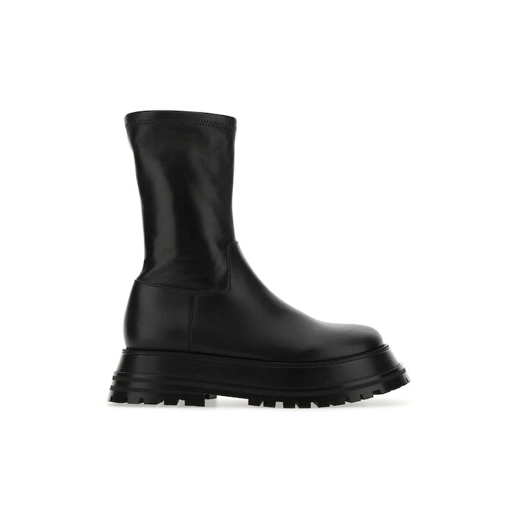Image of Burberry Leather Boots Black (W)