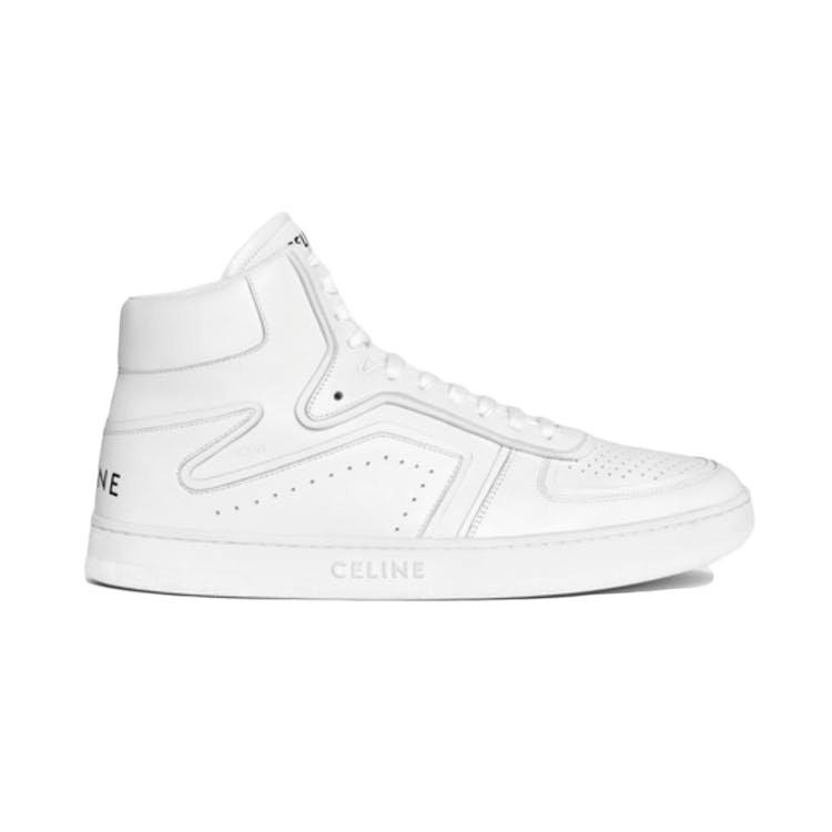 Image of Celine CT-01 Z Trainer High Top Sneakers Optic White