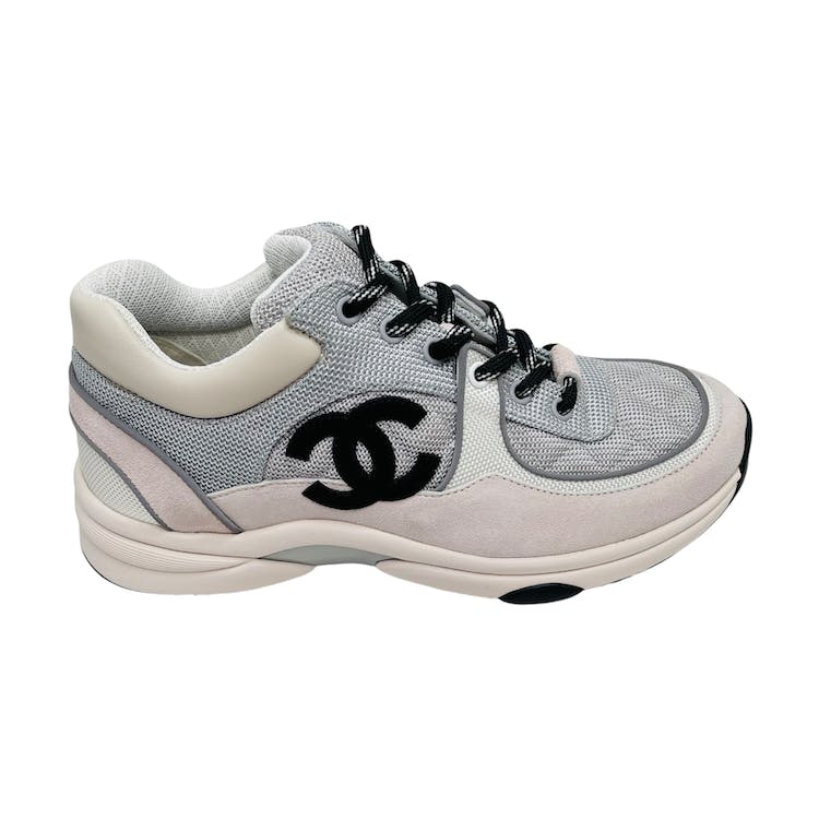 Image of Chanel Low Top Trainer Gray White