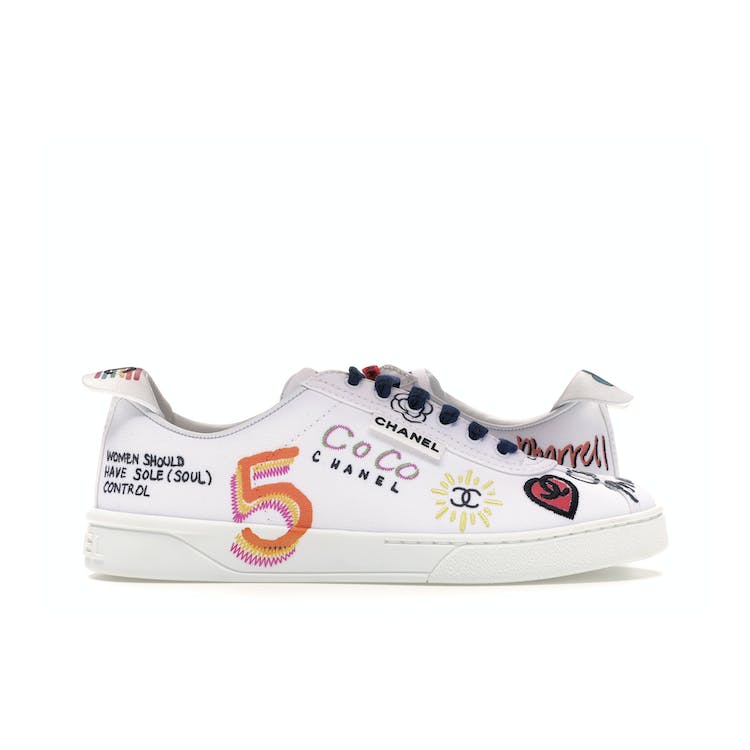 Image of Chanel Sneakers Pharrell White Multi-Color (W)