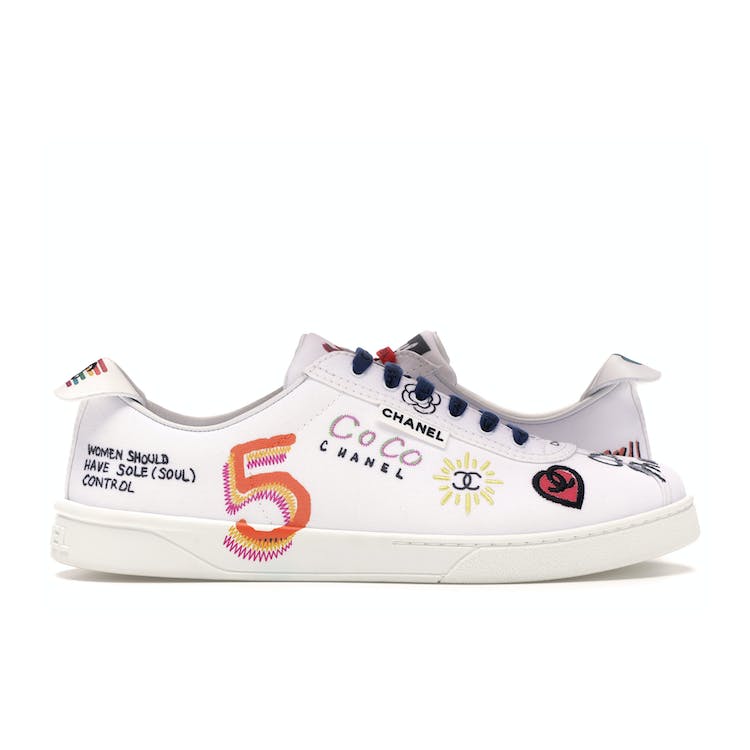 Image of Chanel Sneakers Pharrell White Multi-Color