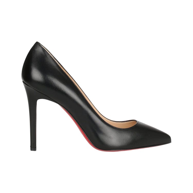 Image of Christian Louboutin Pigalle 100mm Pump Black Leather