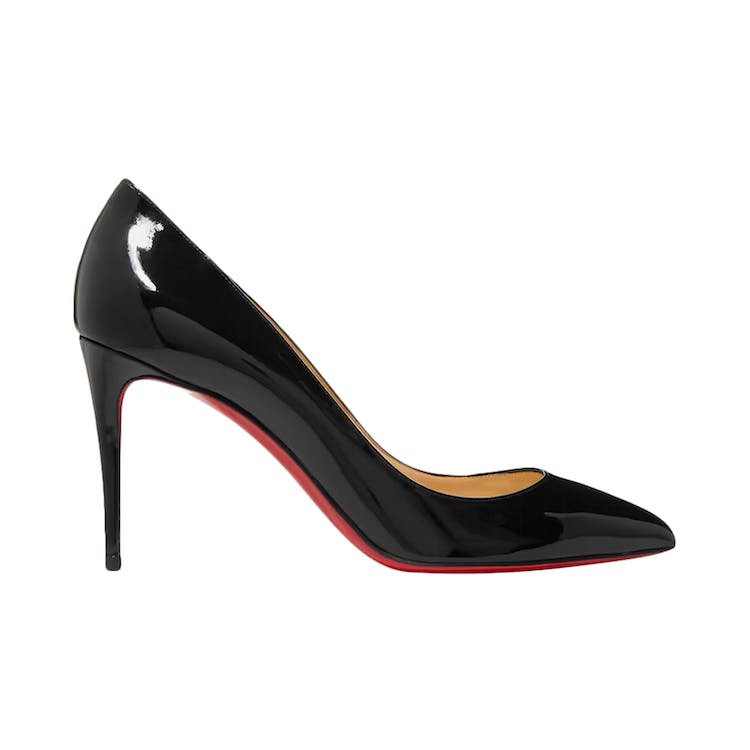 Image of Christian Louboutin Pigalle 85mm Pump Black Patent Leather