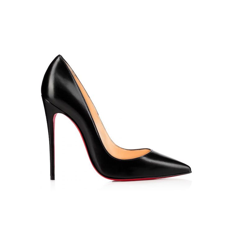 Image of Christian Louboutin So Kate 120mm Pump Black Nappe Leather