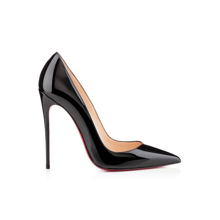 Image of Christian Louboutin So Kate 120mm Pump Black Patent Leather